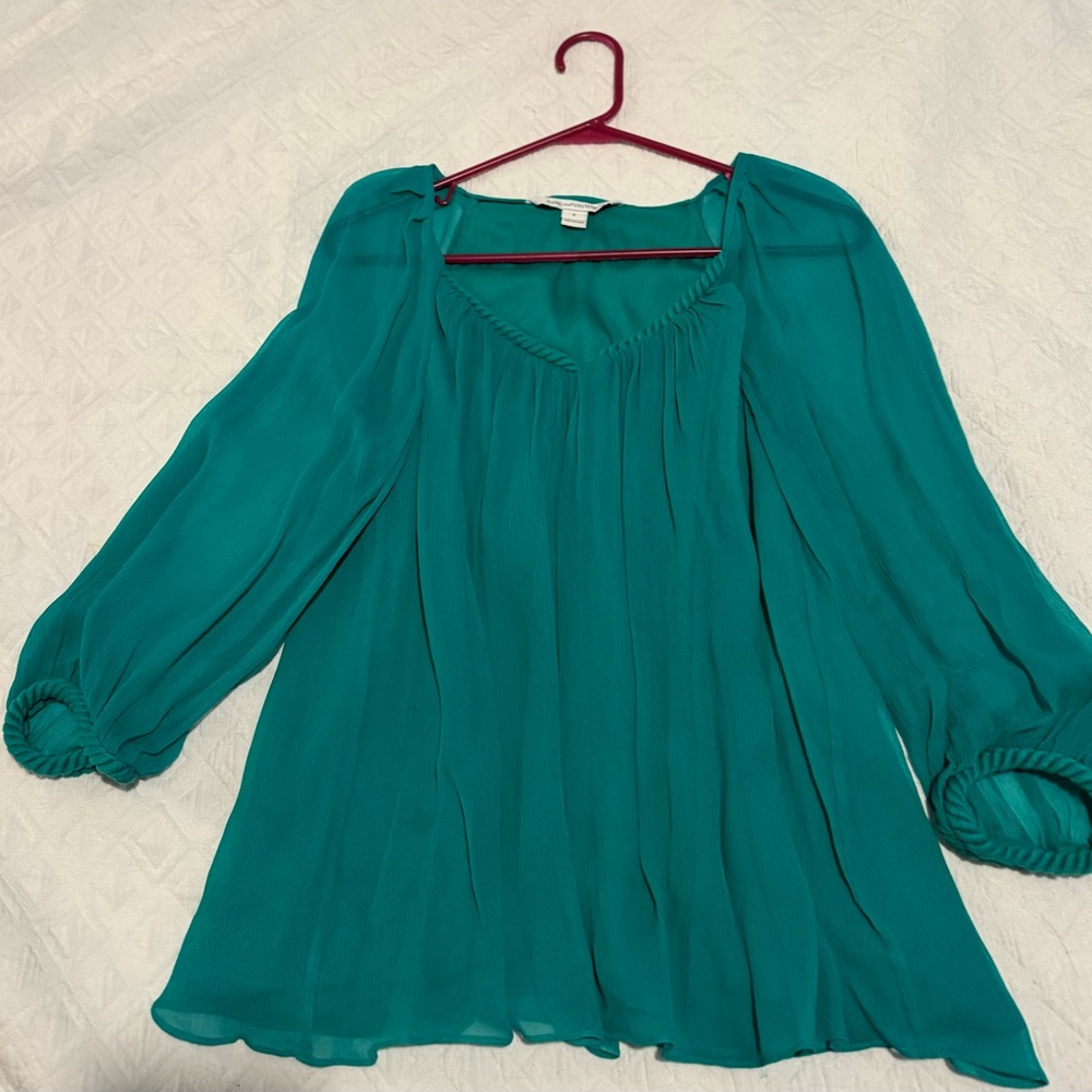 Diane von Furstenberg silk top